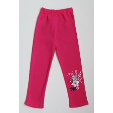 Kislány leggings pink bolyhos